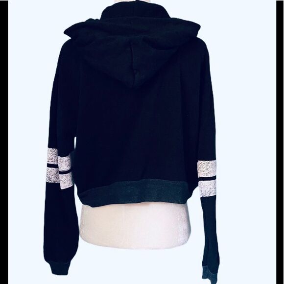 NWT Wildfox Varsity Stripe Hoodie Jacket - Picture 5 of 5